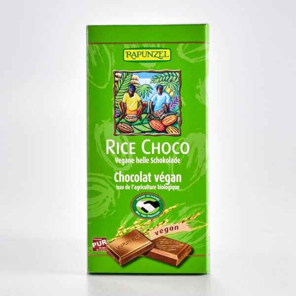 Vegan šokolaadikuvertüür 100g Rapunzel